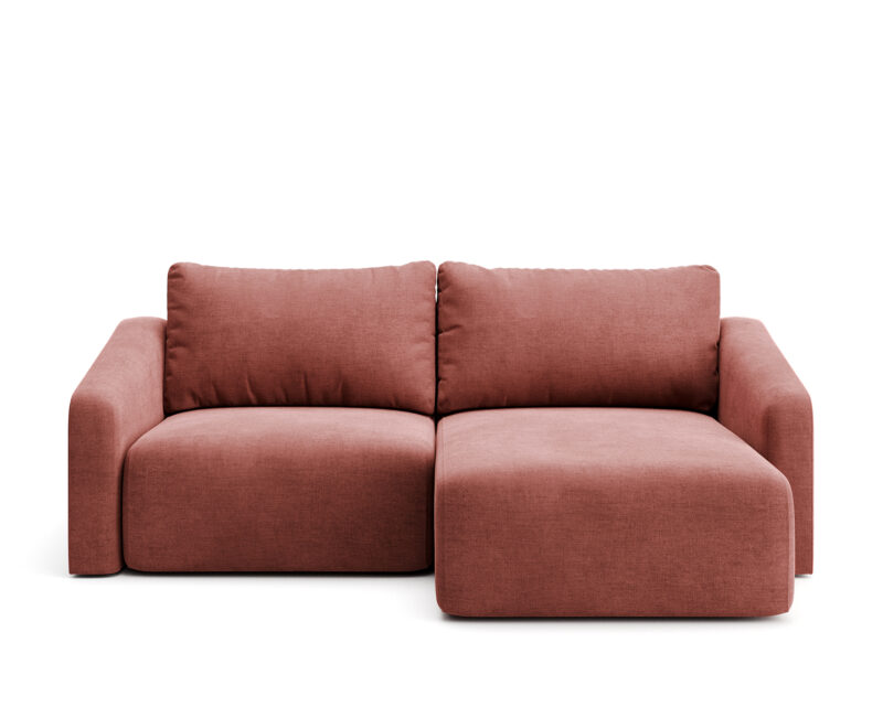 3-х местный нераскладной диван с кушеткой MINKU 2100 мм